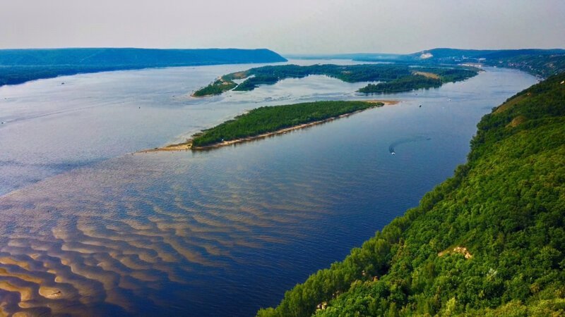 Природа и особенности курортов на реке Волга