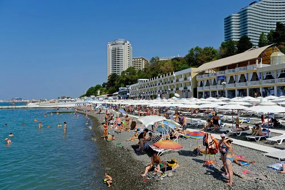 Пляжи с комфортными условиями для водных видов спорта