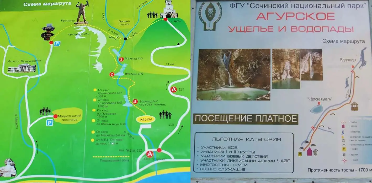 Необычные каньоны Сочи для любителей приключений